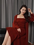 IESS异思趣向  2025.01.27 丝享家 1961 小婕《红色针织裙（上）》(8)